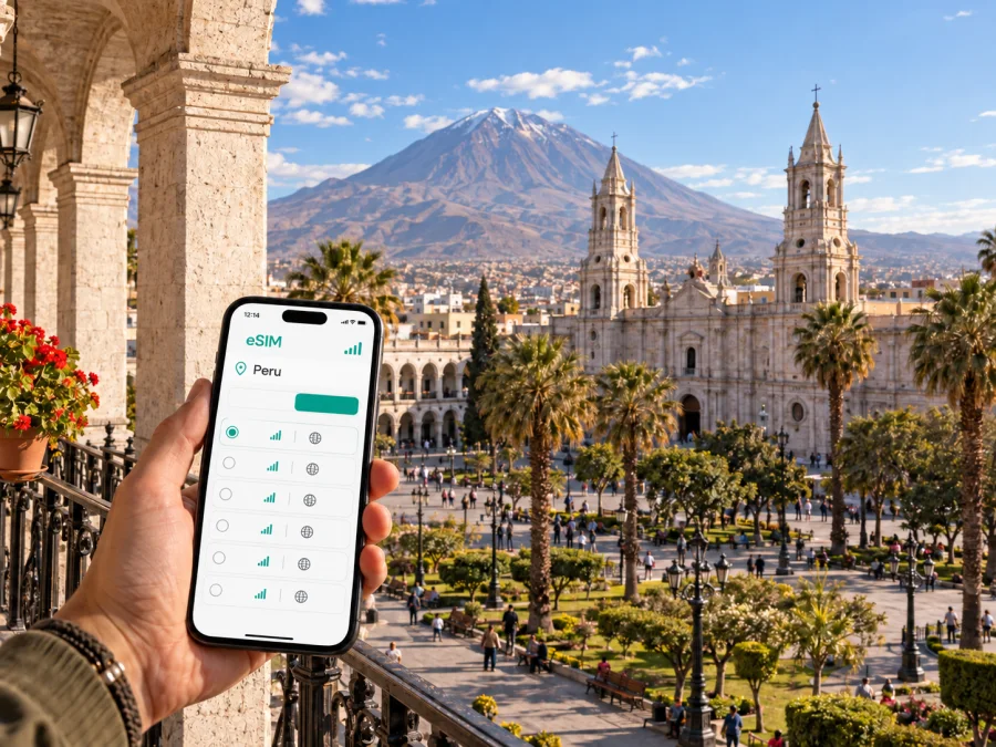 Arequipa eSIM: Peru’da mobil internet rehberi