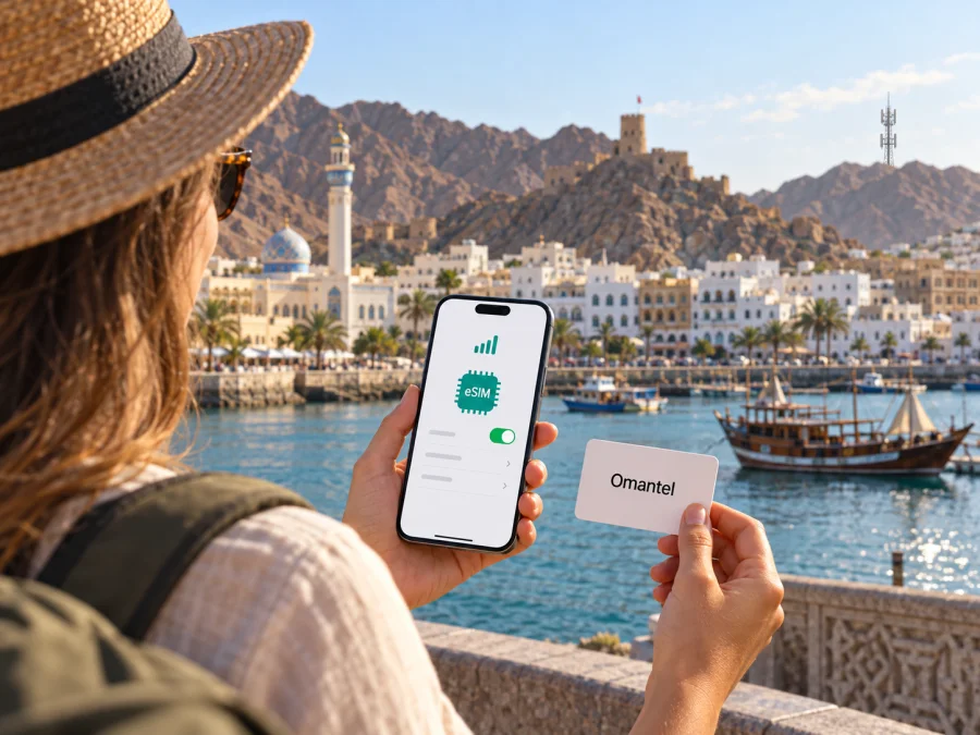 Omantel eSIM Umman’da: başvuru ve seyahat rehberi