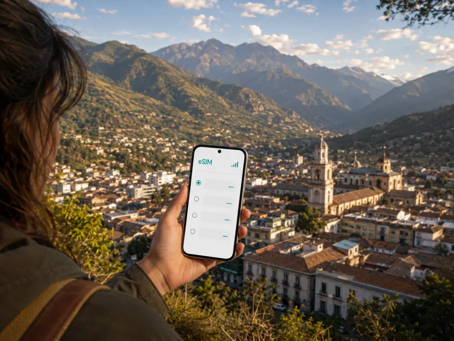Merida eSIM: Venezuela seyahati için internet