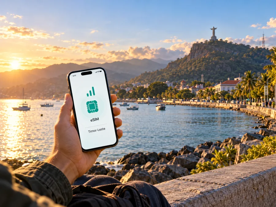 Telemor eSIM Doğu Timor: bağlantı rehberi