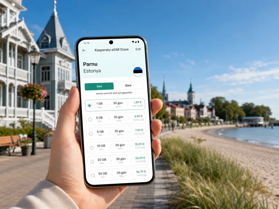Parnu eSIM: Mobil internet ve bağlantı