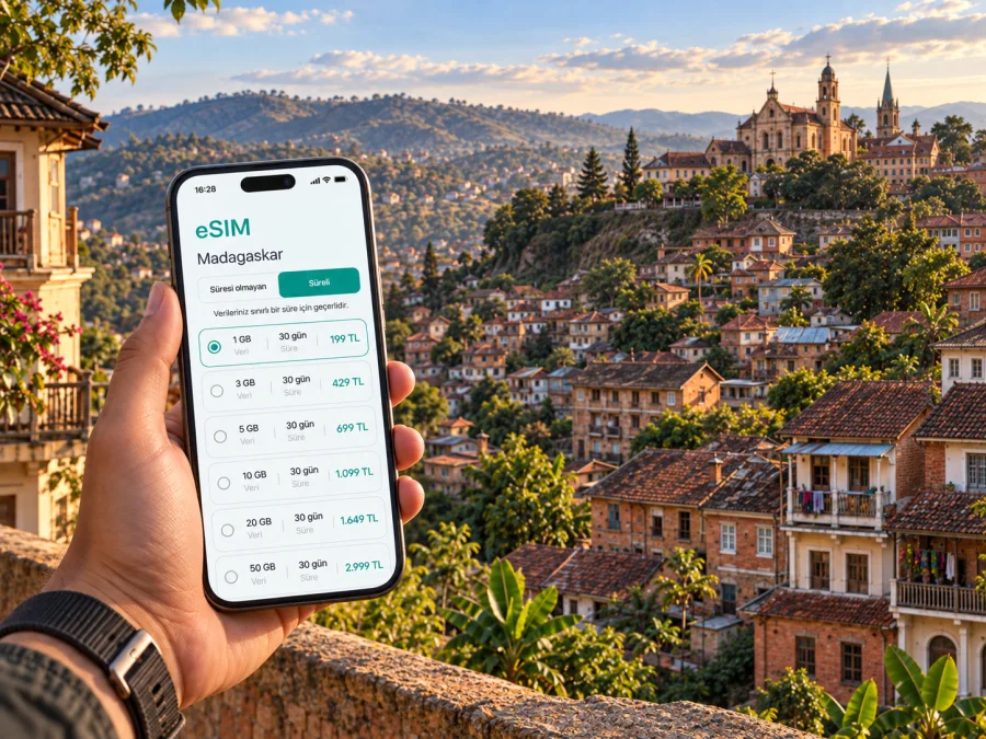 Fianarantsoa eSIM: Mobil İnternet Rehberi