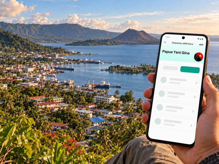 Rabaul eSIM: Mobil internet ve gezi rehberi
