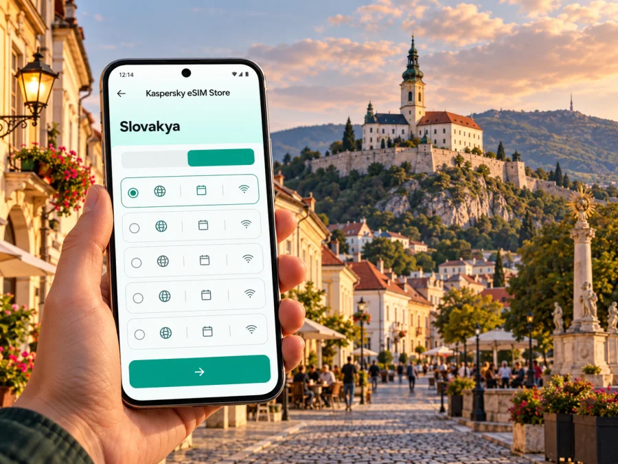 Nitra eSIM: Slovakya’da mobil internet rehberi