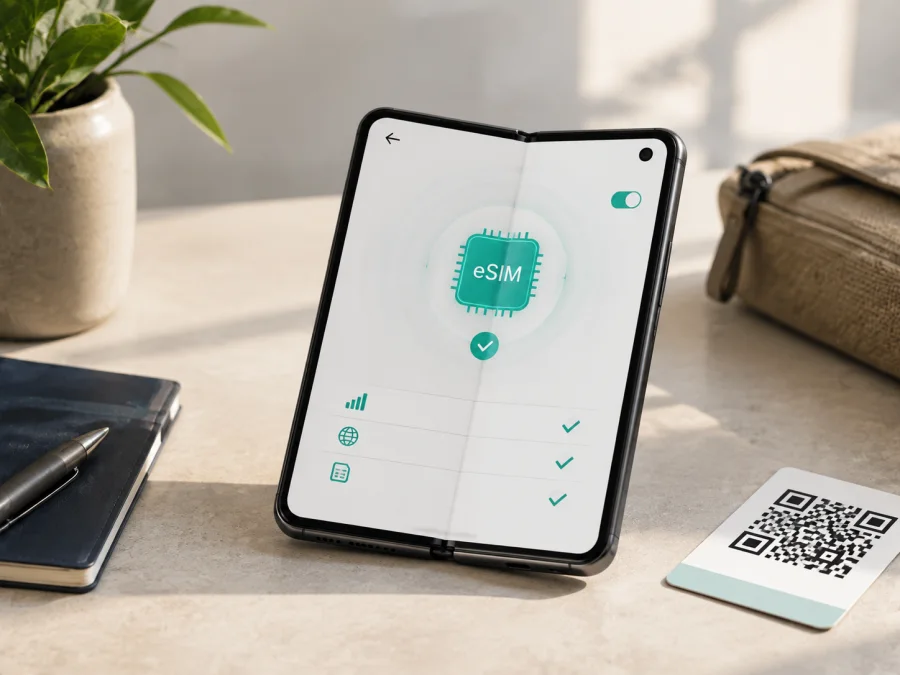 Samsung Galaxy Z Fold3 5G eSIM: uyumluluk ve kurulum