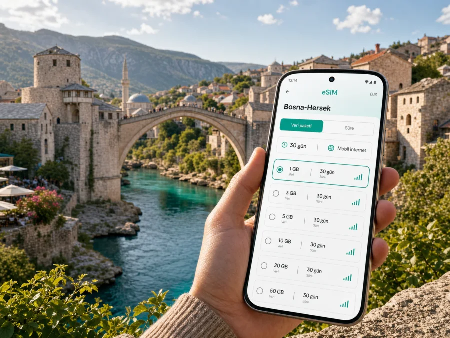 Mostar eSIM: mobil internet rehberi