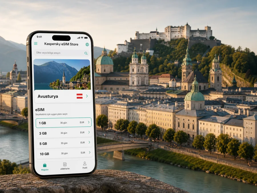 Salzburg eSIM: mobil internet rehberi