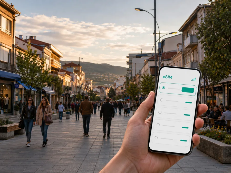 Ferizaj eSIM: Mobil internet ve bağlantı rehberi