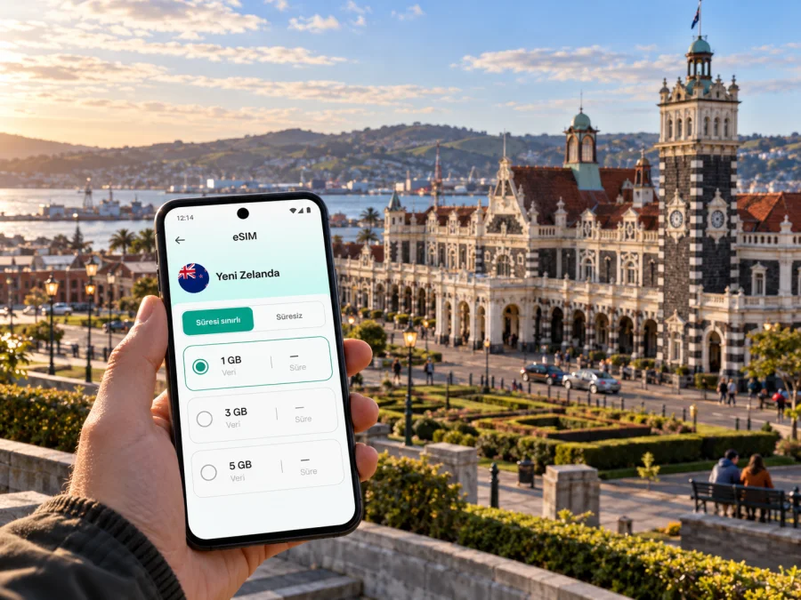 Dunedin eSIM: mobil internet ve bağlantı rehberi