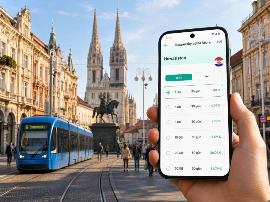 Zagreb eSIM: mobil internet rehberi