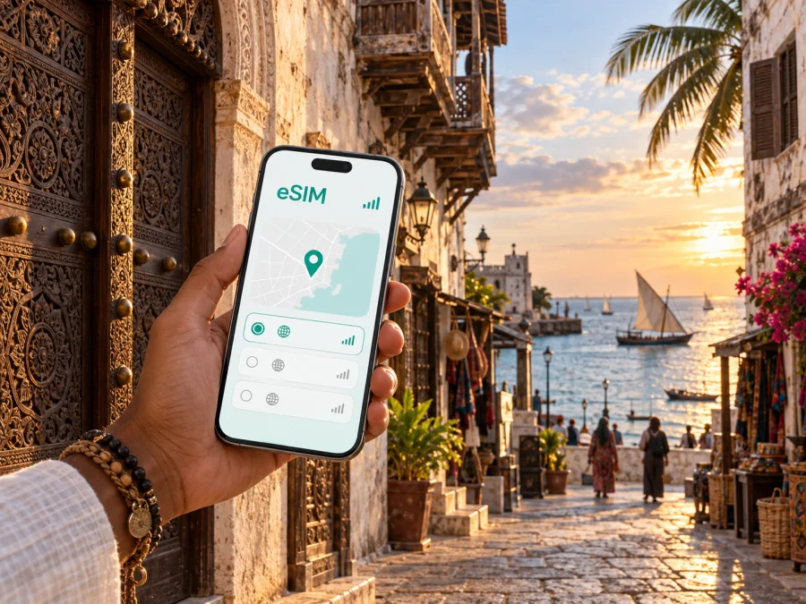 Stone Town eSIM: mobil internet ve bağlantı rehberi