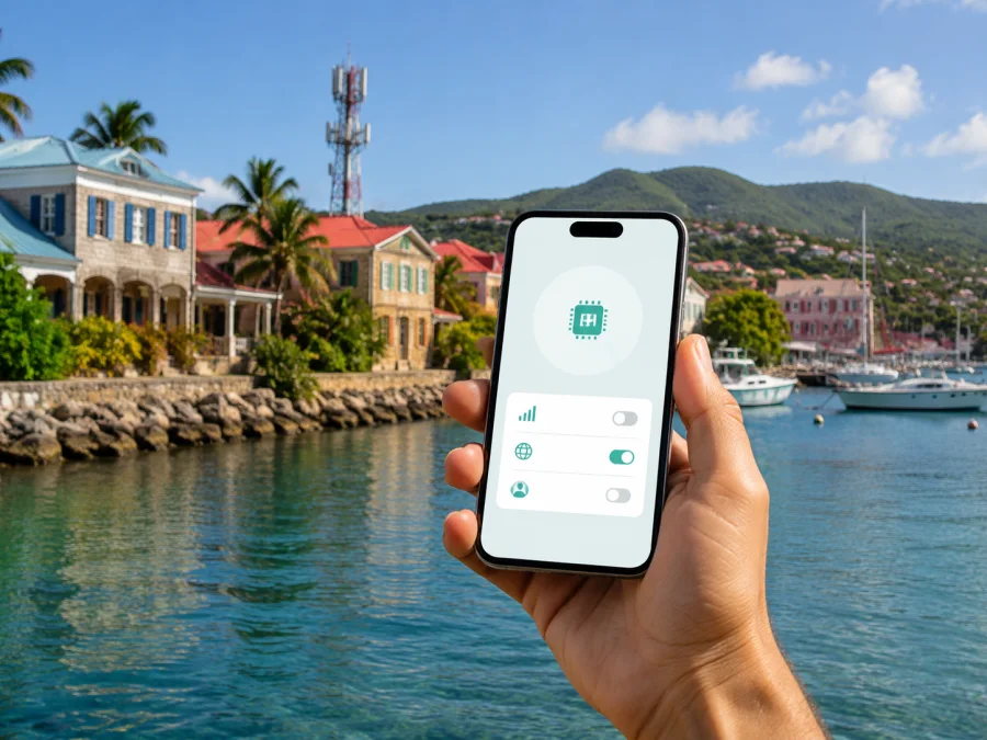 Dauphin Telecom eSIM: Aziz Barthelemy'de kontrol listesi