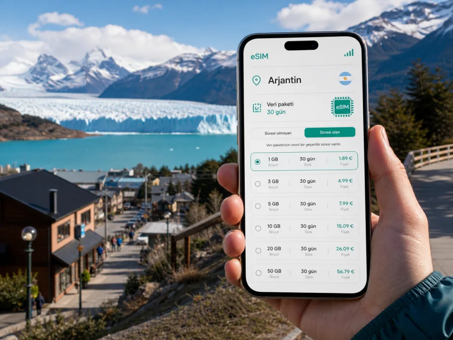 El Calafate eSIM: mobil internet rehberi