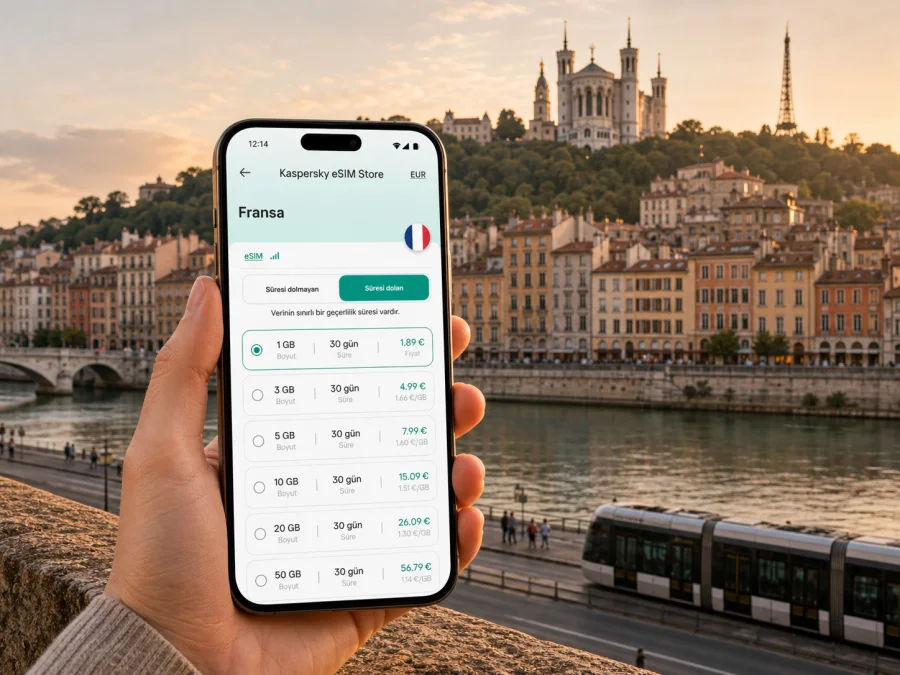 Lyon eSIM: mobil internet ve bağlantı rehberi