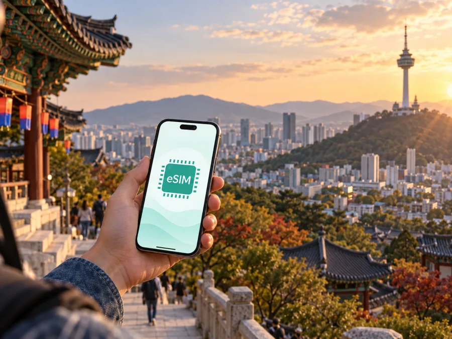 Daegu eSIM: Güney Kore'de mobil internet