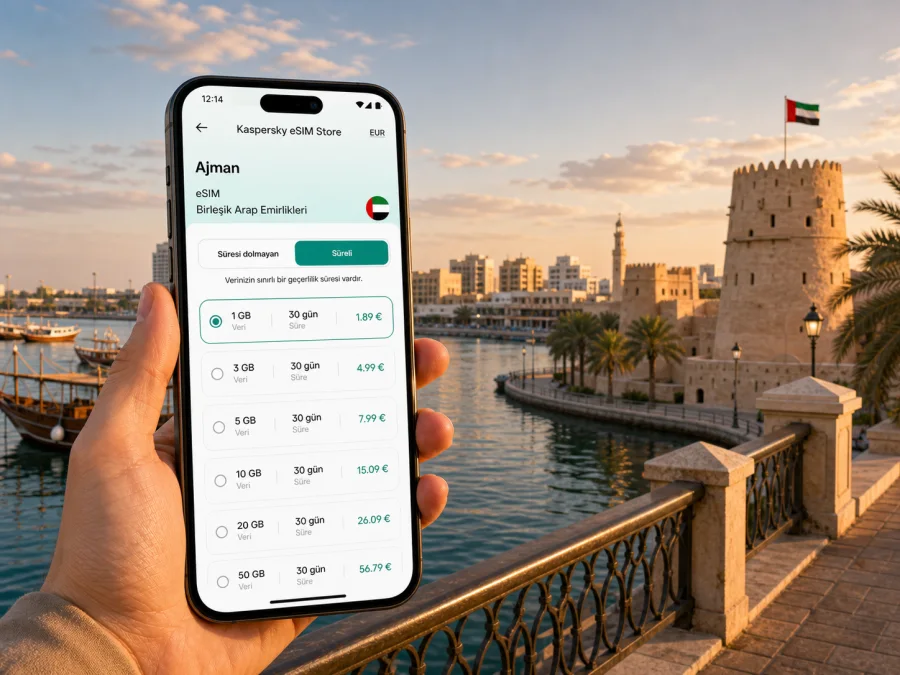 Ajman eSIM: mobil internet ve bağlantı rehberi