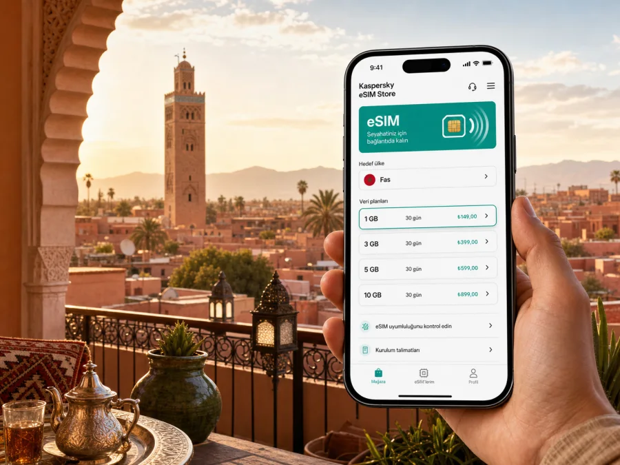 Marakeş eSIM: mobil internet rehberi