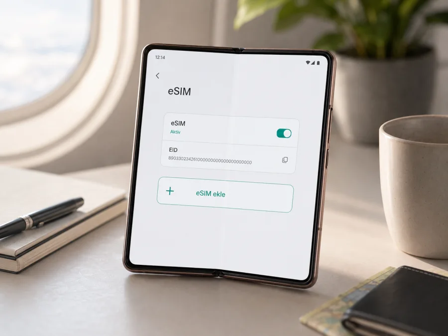 Samsung Galaxy Z Fold2 5G 512GB eSIM Uyumluluğu