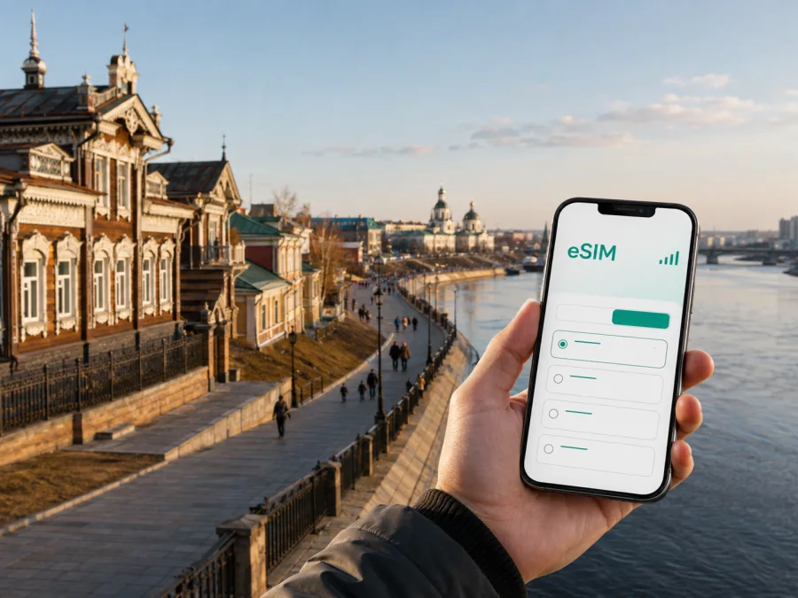 Irkutsk eSIM: mobil internet ve bağlantı rehberi