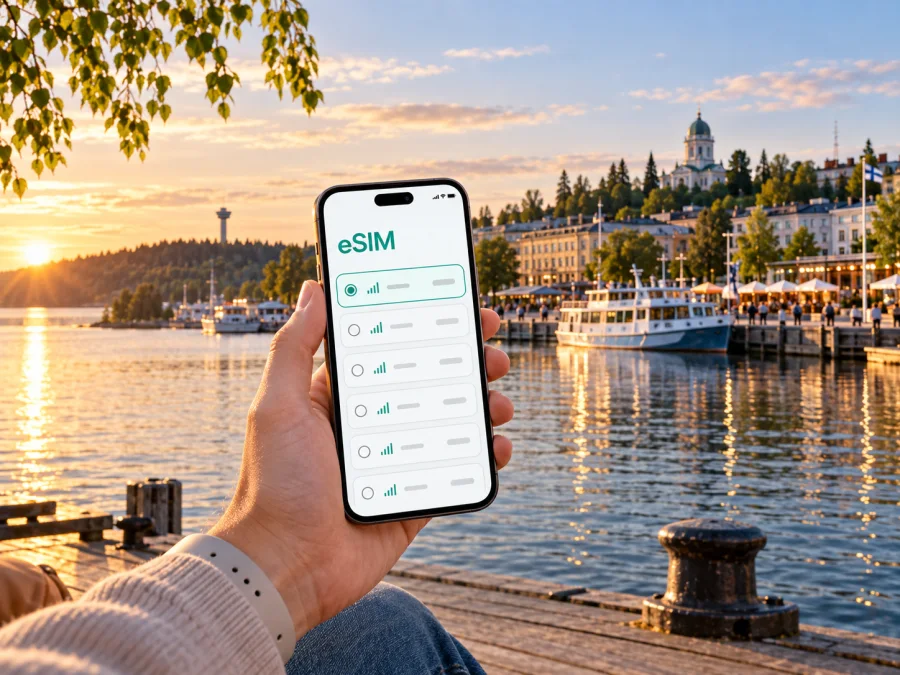 Kuopio eSIM: Finlandiya’da mobil internet rehberi