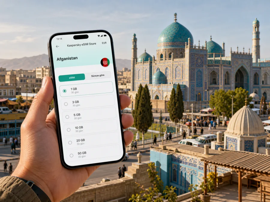 Mezar-ı Şerif eSIM: mobil internet rehberi