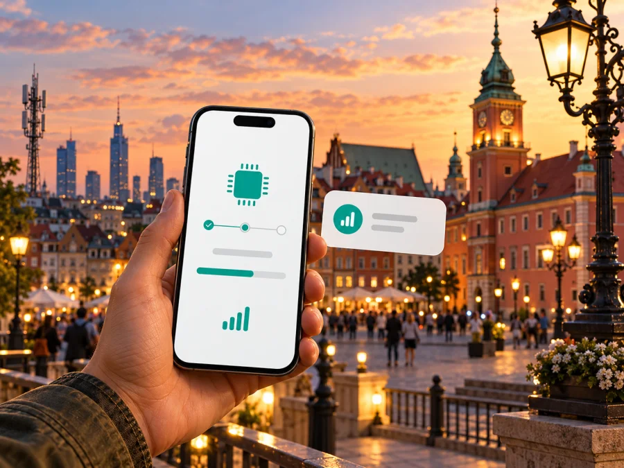 Orange eSIM in Polonya: bilmeniz gerekenler
