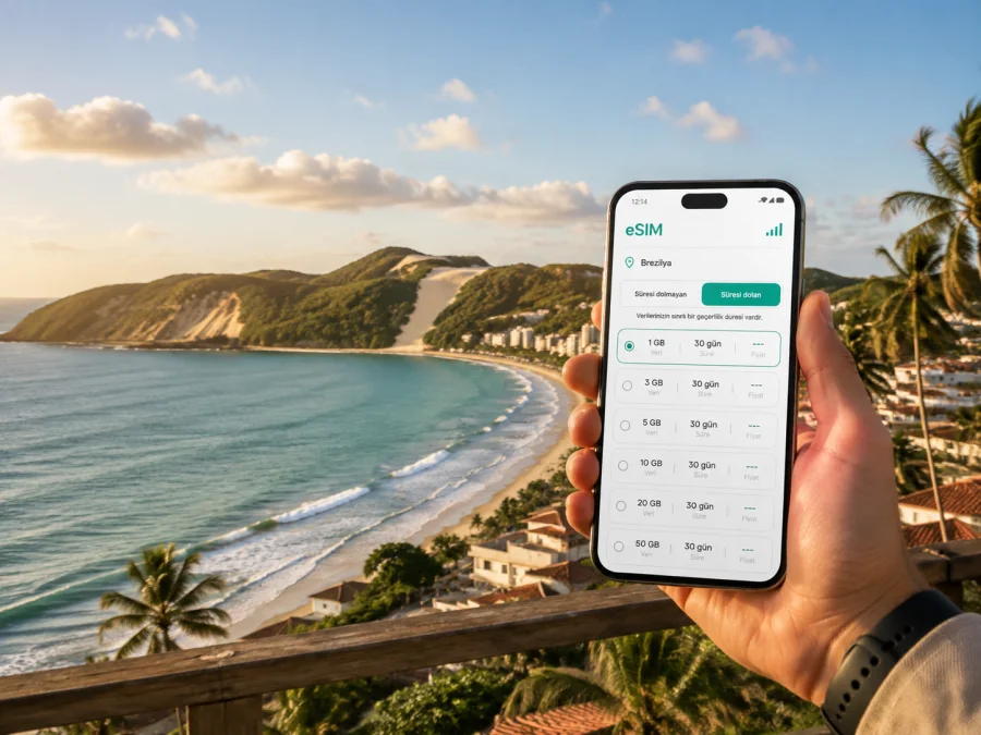 Natal eSIM: Brezilya'da mobil internet rehberi