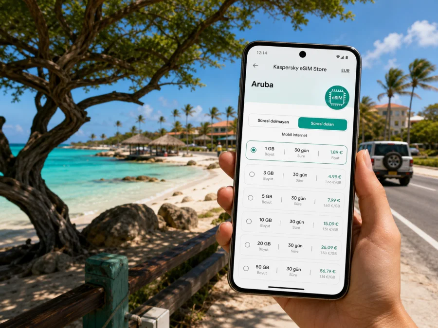 Noord eSIM: Aruba'da mobil internet rehberi