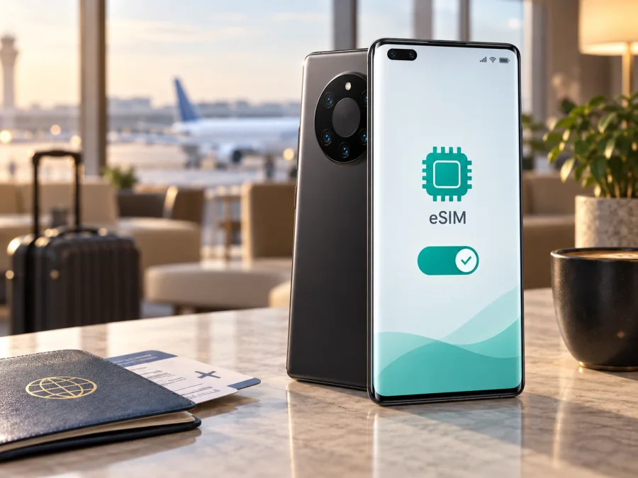 Huawei Mate 40 Pro eSIM: uyumluluk ve kurulum