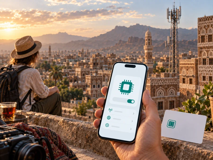 Sabafon eSIM Yemen'de: neleri kontrol etmeli?