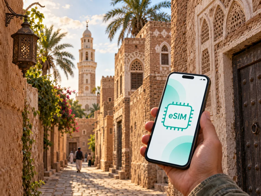 Zabid eSIM: Yemen'de mobil internet rehberi