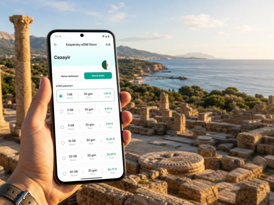 Tipaza eSIM: mobil internet rehberi
