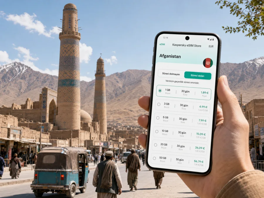 Gazne eSIM: mobil bağlantı ve internet