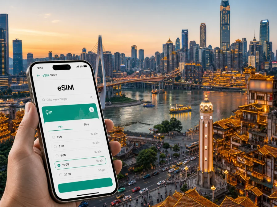 Chongqing eSIM: mobil internet rehberi