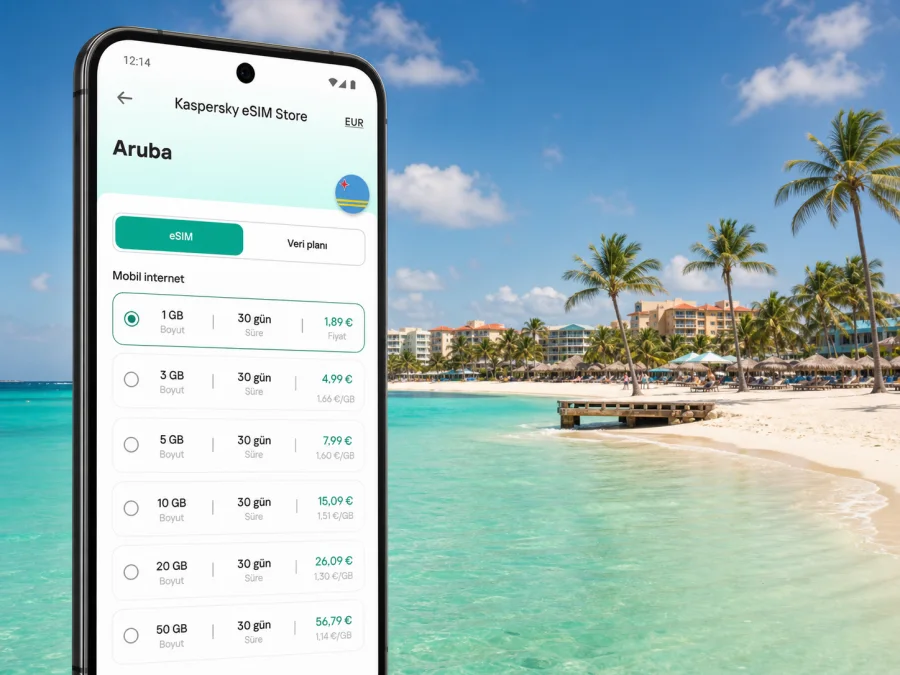 Palm Beach eSIM: mobil bağlantı ve internet