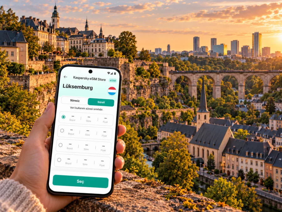 Lüksemburg Şehri eSIM: Mobil İnternet Rehberi