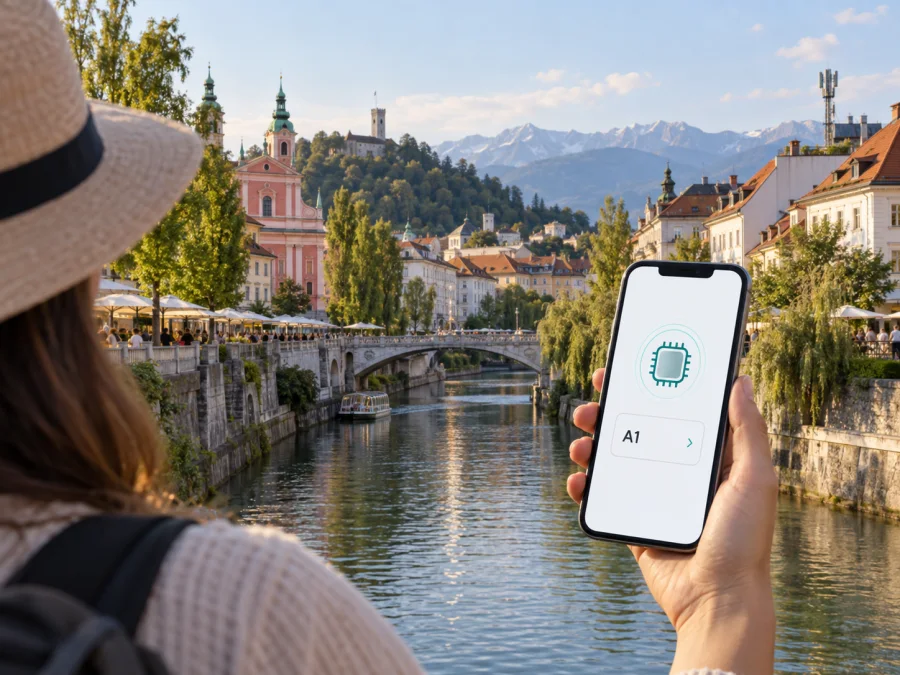 A1 eSIM Slovenya’da: bağlantı ve seyahat rehberi