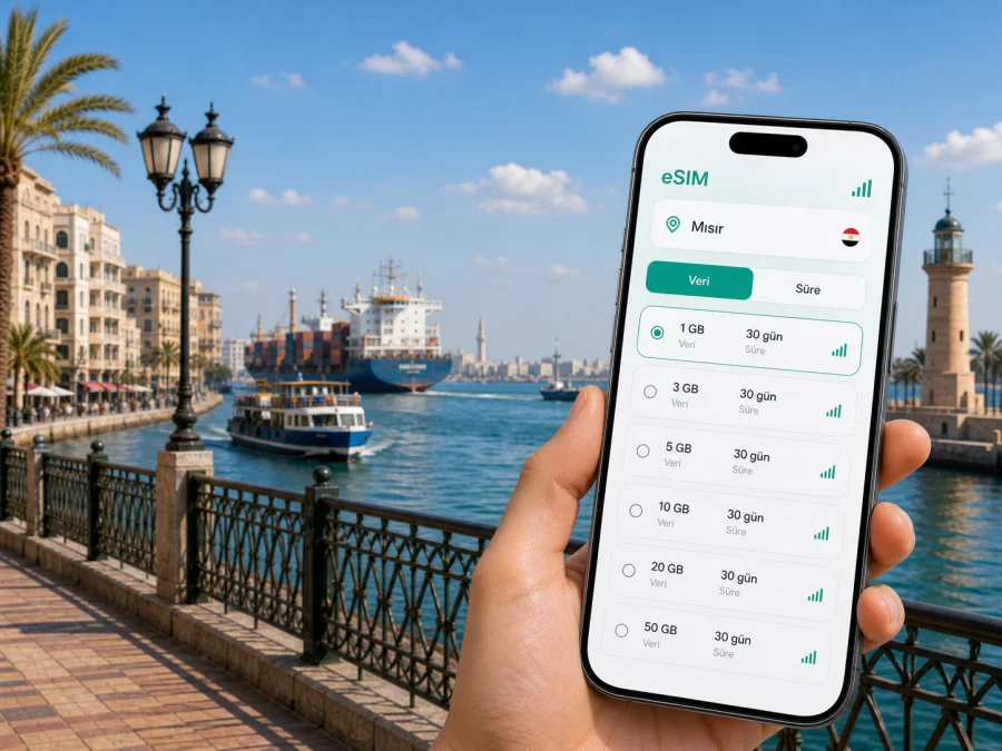 Port Said eSIM: mobil internet rehberi
