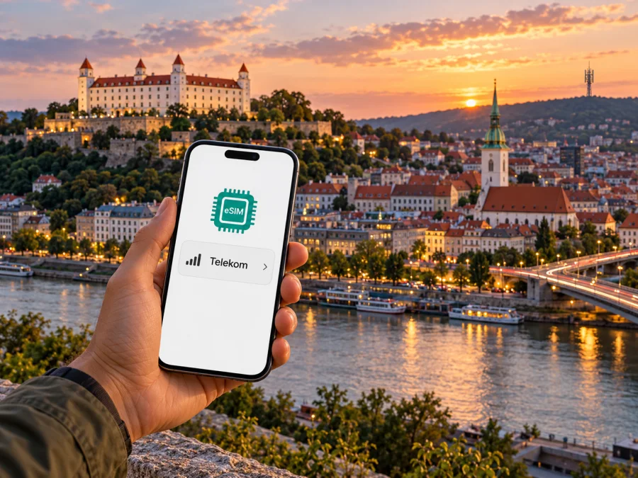 Telekom eSIM Slovakya’da: bağlantı ve kurulum