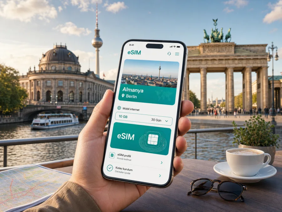 Berlin eSIM: mobil internet ve bağlantı