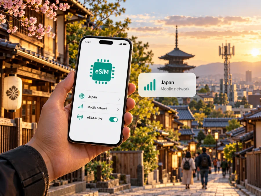 SoftBank Corp. & Ymobile eSIM Japonya’da
