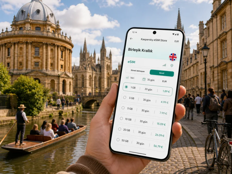 Oxford eSIM: mobil internet rehberi