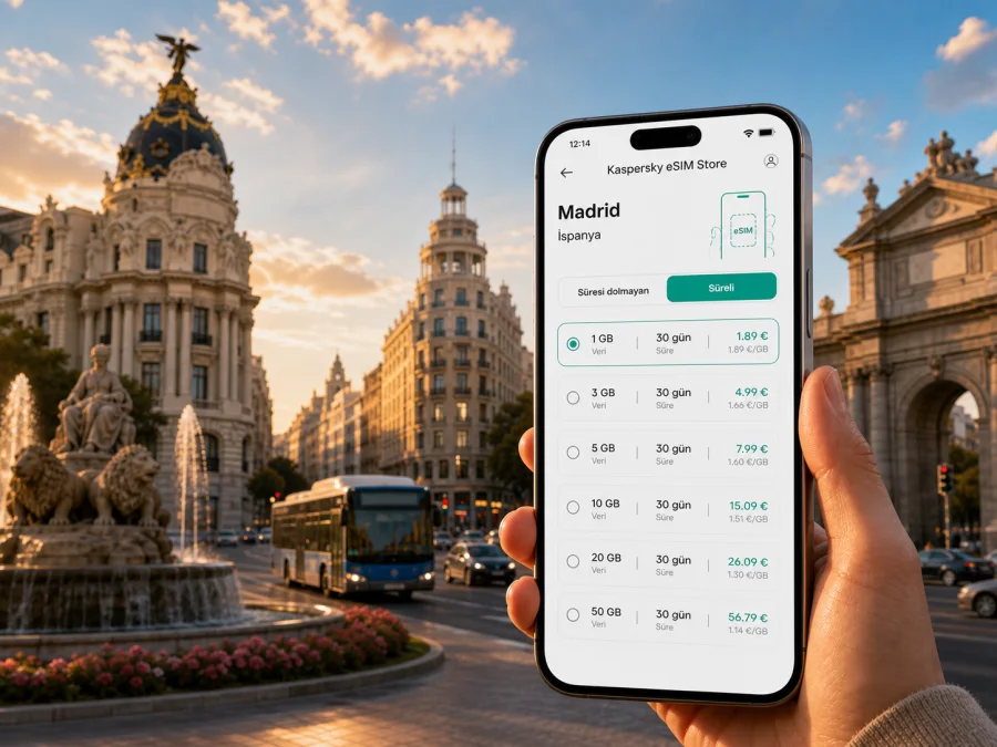Madrid eSIM: mobil internet rehberi