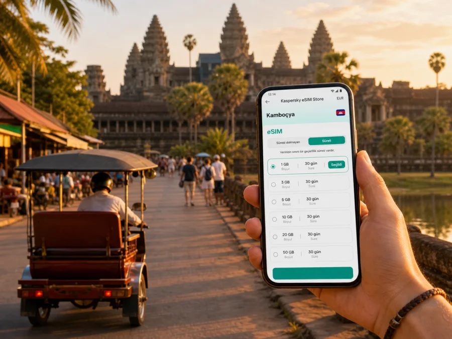 Siem Reap eSIM: mobil internet rehberi