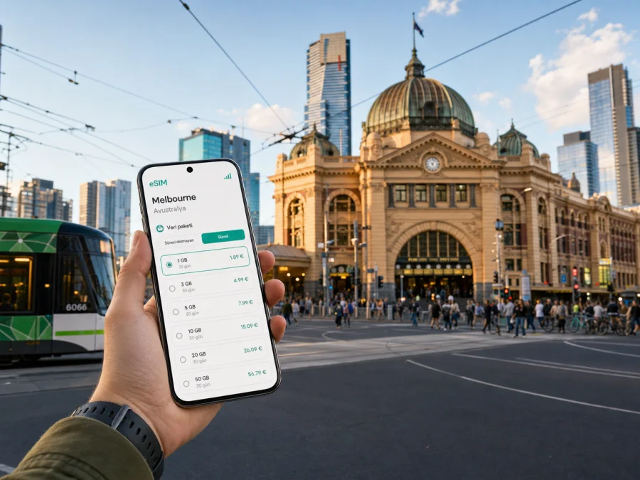 Melbourne eSIM: Mobil İnternet Rehberi