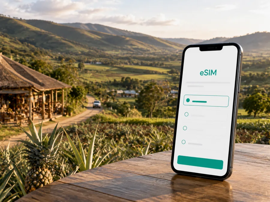 Malkerns eSIM: Svaziland’da mobil internet
