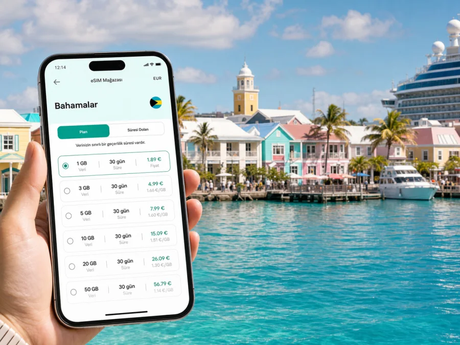 Nassau eSIM: mobil internet rehberi
