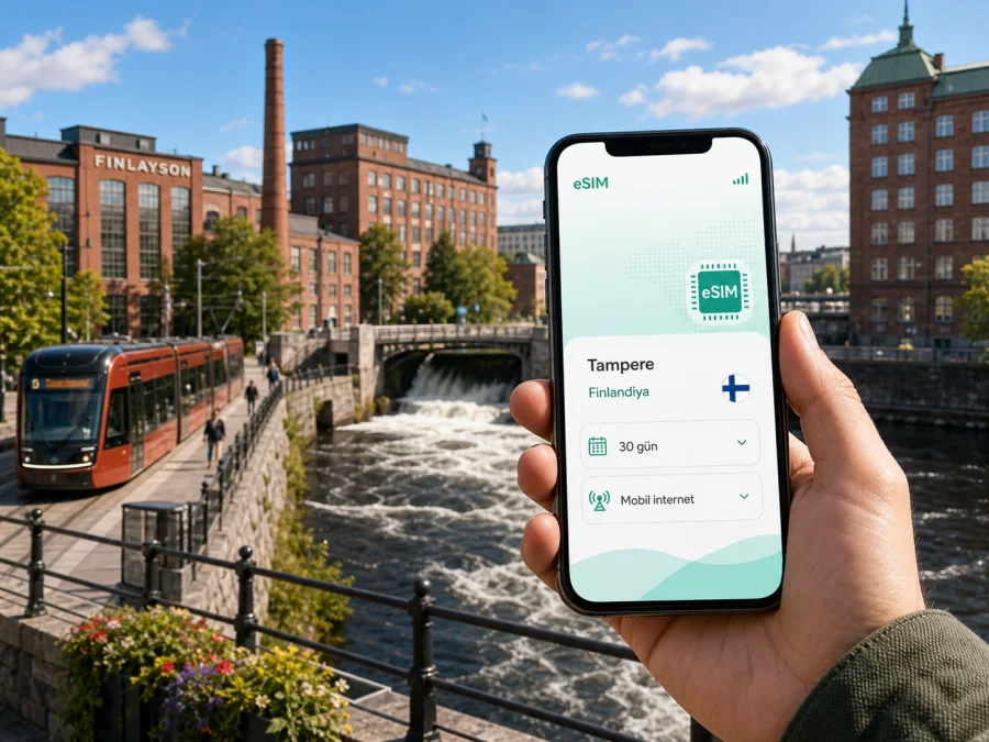 Tampere eSIM: mobil internet rehberi