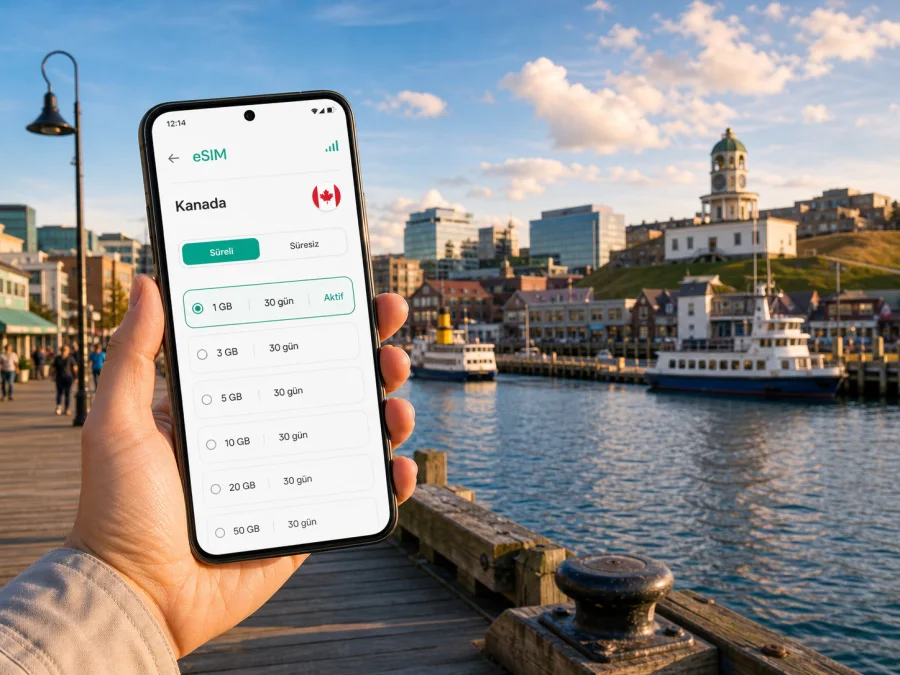 Halifax eSIM: mobil internet rehberi