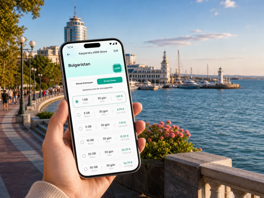 Burgaz eSIM: mobil bağlantı ve internet